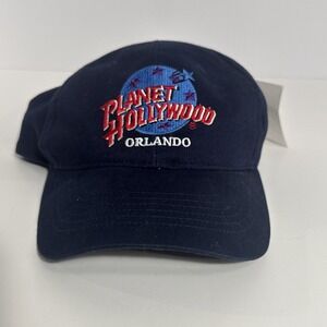 New Planet Hollywood Orlando Vintage 90s Snapback‎ Cap/Hat Youth Size